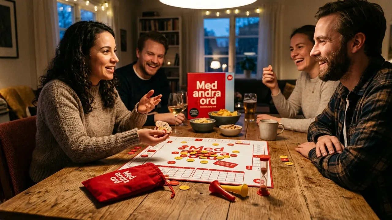 Med andra ord regler — komplett snabbguide, tjuvbrickor & tutor spelregler, setup och officiella komponenter