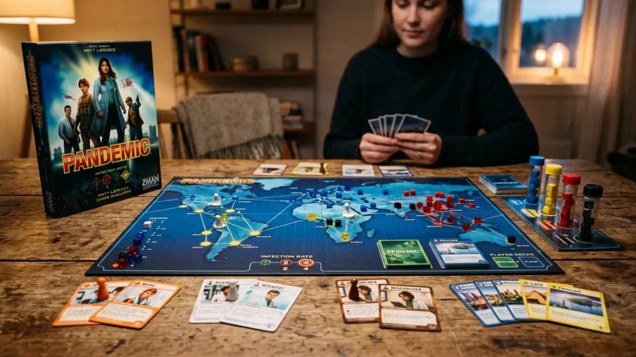 Pandemic regler — komplett snabbguide & roller på svenska spelregler, setup och officiella komponenter