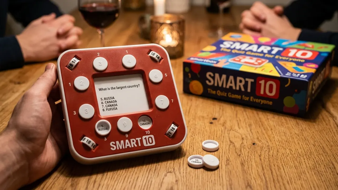Smart 10 regler — komplett snabbguide, poängräkning & smartbox spelregler, setup och officiella komponenter